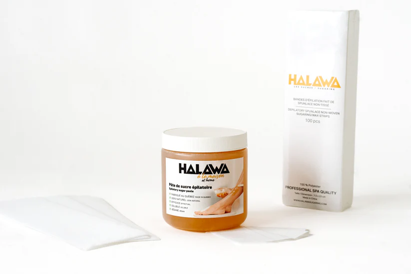 Halawa À LA MAISON – Kit complet d'épilation à la pâte de sucre à faire à la maison - HALAWA