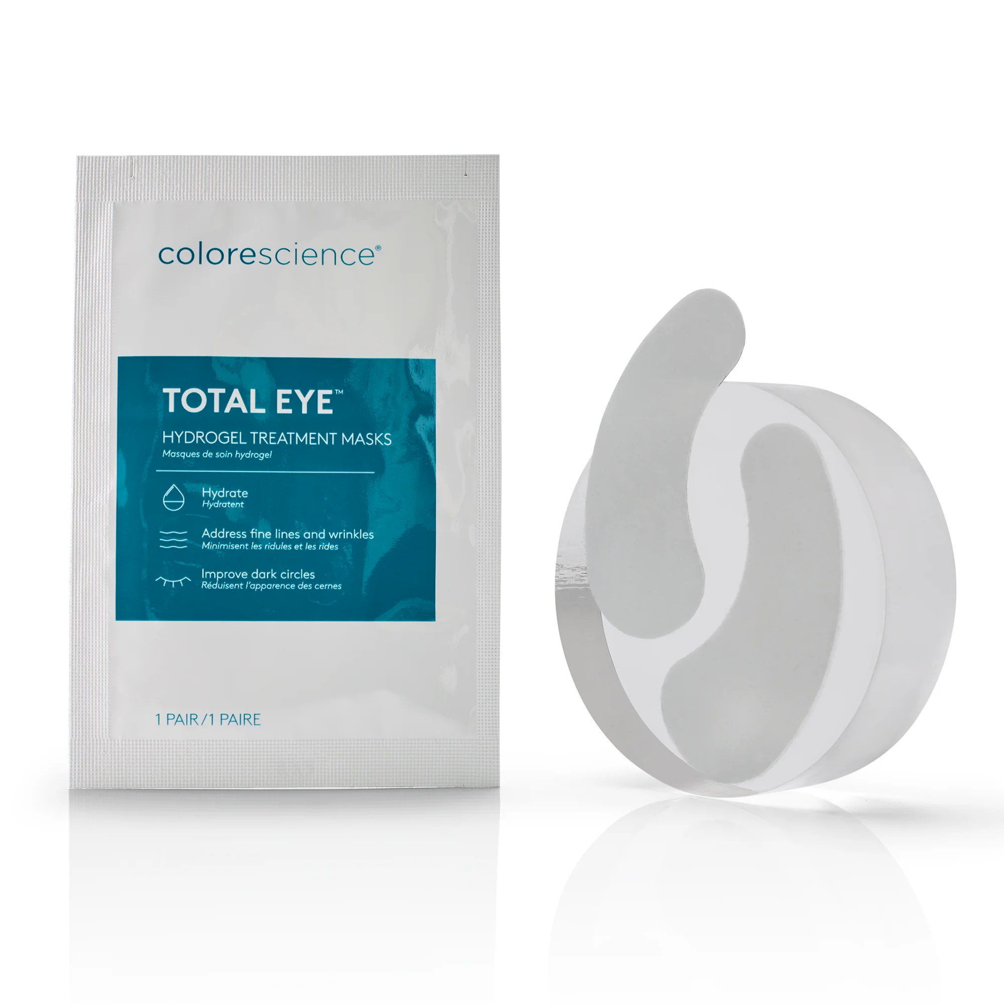 Masques de traitement hydrogel Total Eye ® (12 paires) - COLORSCIENCE