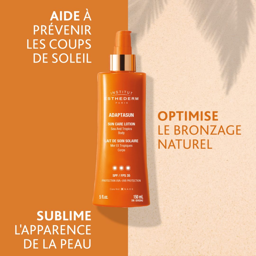 Lait de Soin Solaire Corps FPS 30 - ESTHEDERM