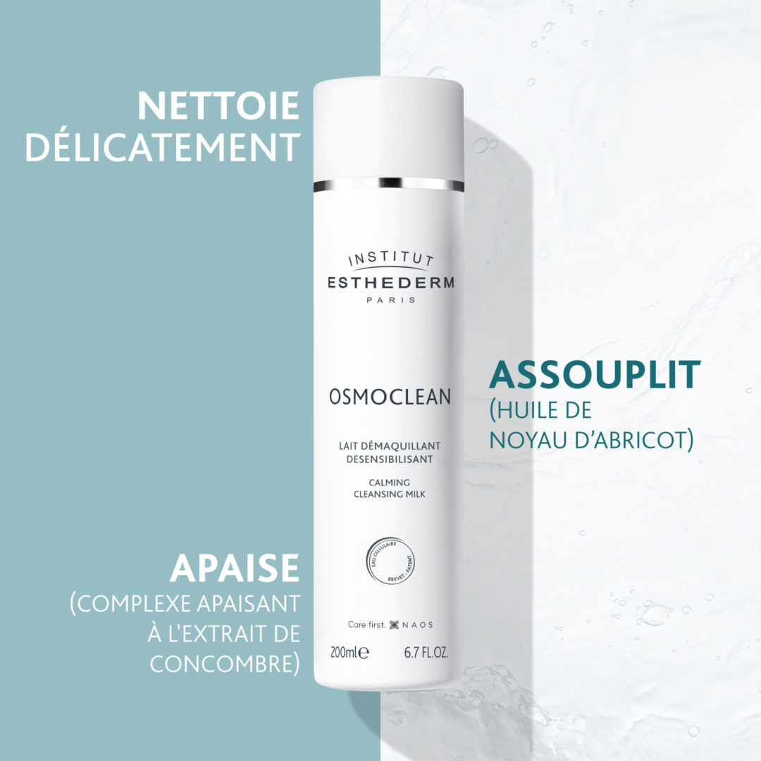 Osmoclean Lait Démaquillant Désensibilisant - ESTHEDERM